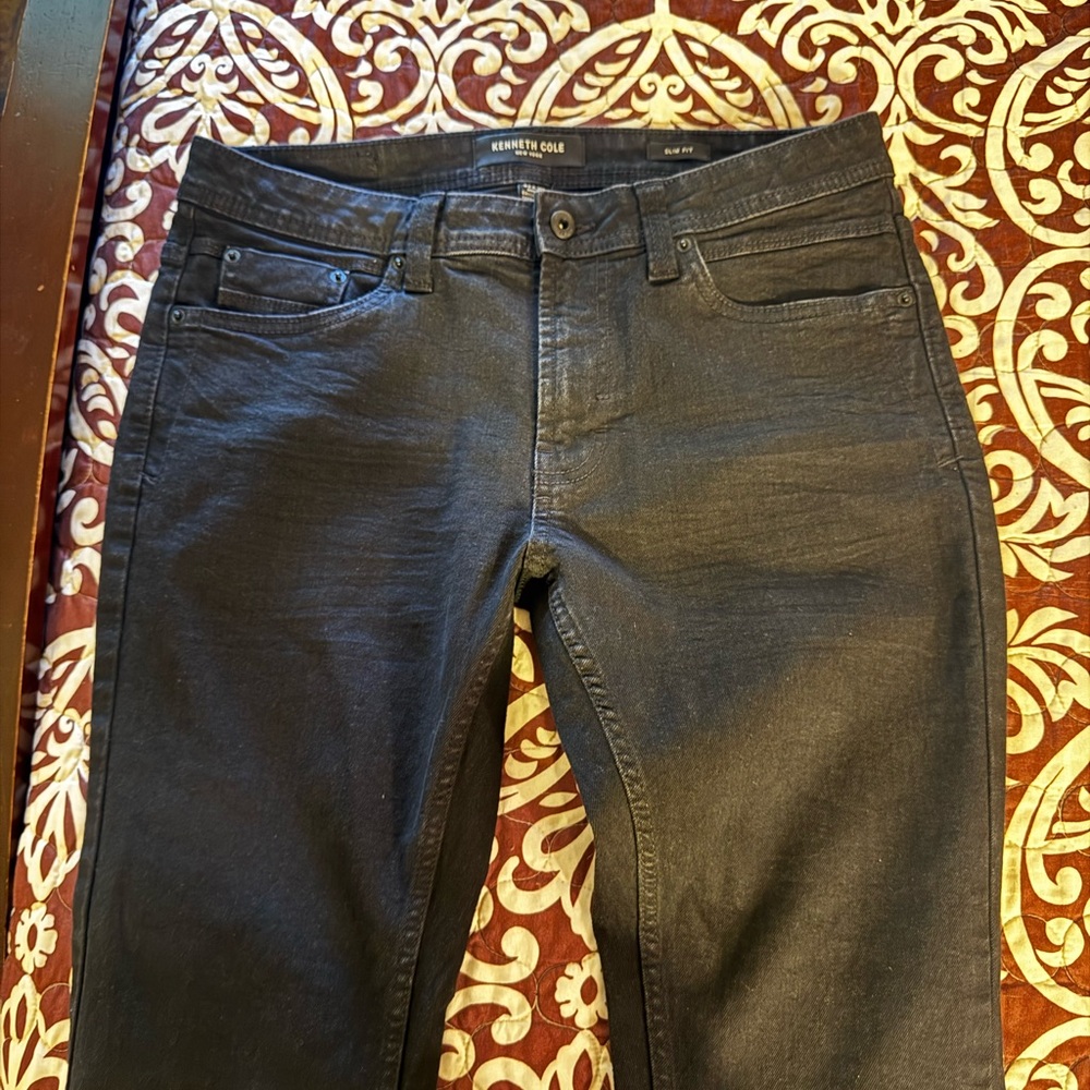 Kenneth Cole Black Men's Jeans